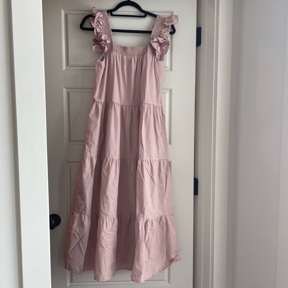 English Factory Tiered Midi Dress - Picture 6 of 11